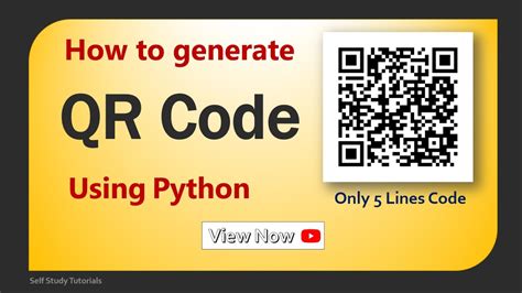 generate qr code with python