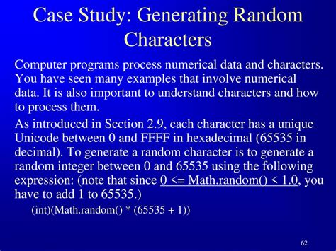 Generating Random Process