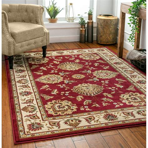 generation oriental traditional isfahan persian 8x10 area rug
