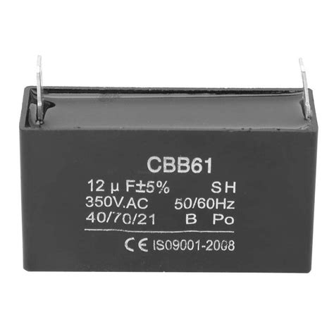 Generator Capacitor Cbb61 12Uf