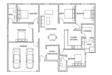 Generator House Floor Plan
