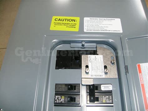 Generator Interlock Kit Square D Homeline