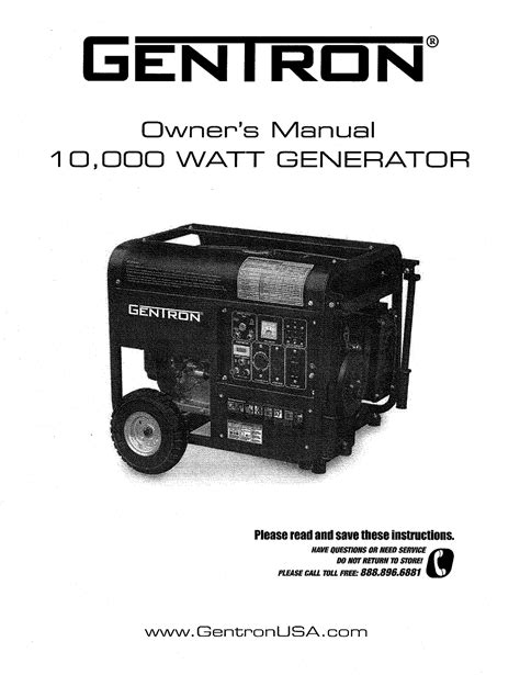 Generator User Manual