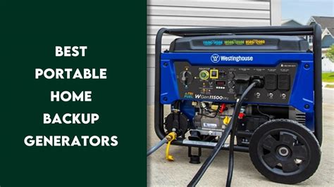 Generators For Home Backup Power