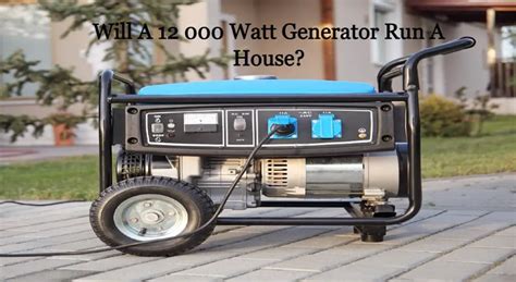 Generators To Run A House