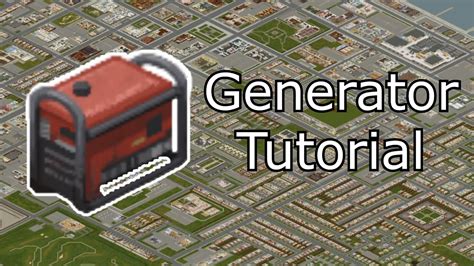 Generators Zomboid