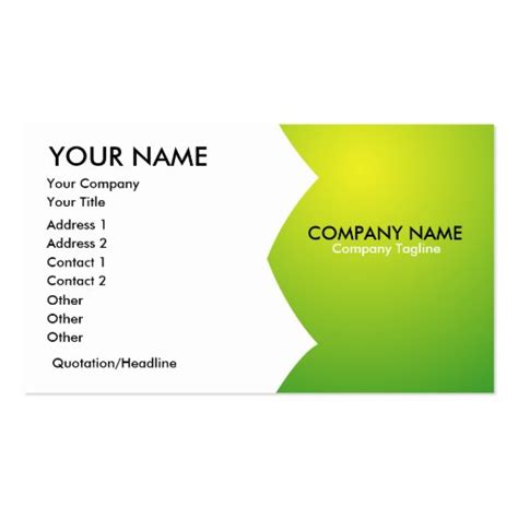 Generic Business Cards SC Packs of 100's