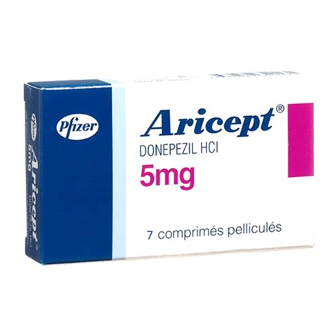 generic for aricept donepezil