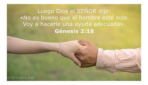 Genesis 2 18 Espanol Reyes Comentario La Biblia Del Diario Vivir