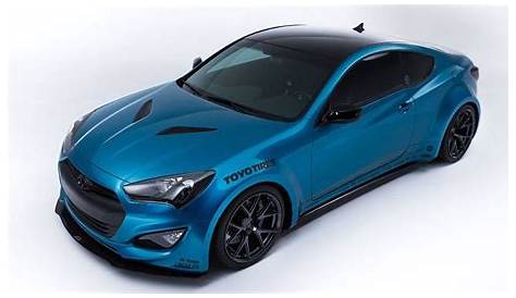Genesis Coupe 20 Turbo Kit Blue For 1012 Hyundai 2.0L L4 Air