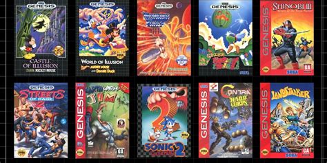 Genesis Mini Games List