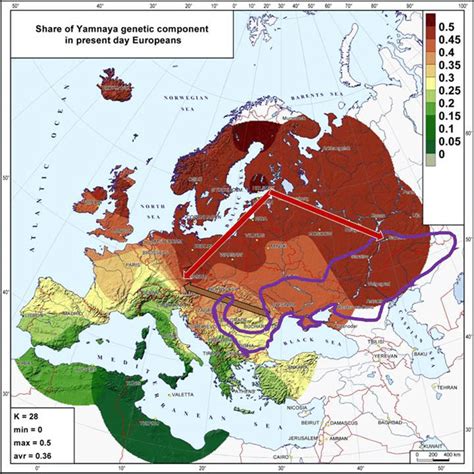 Mapping The Genetics Of Yamnaya: The Steppe Ancestry Of Ancient Europe