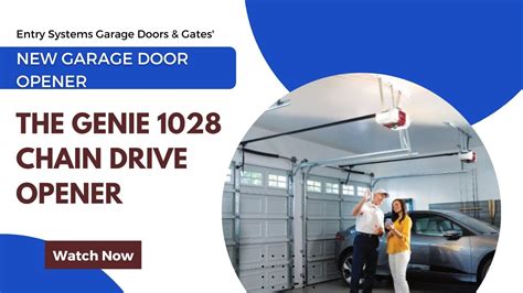 Genie 1028 Garage Door Opener Harmon Light Power . YouTube