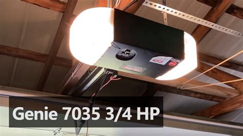 Genie 7035 Garage Door Opener YouTube