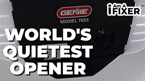Genie Stealth Belt Drive 750, 3/4 hp, model 7055 YouTube