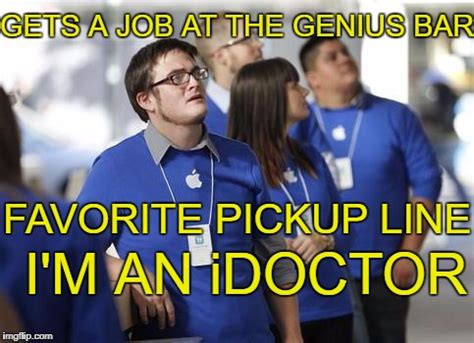 genius bar meme