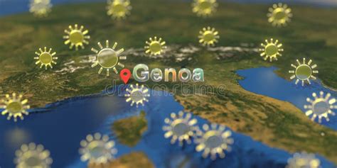 genoa city weather map