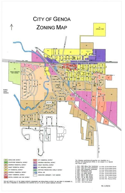 genoa township mi zoning map