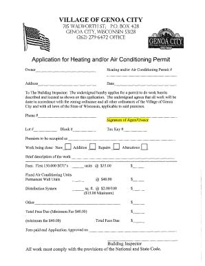 genoa township michigan building permits