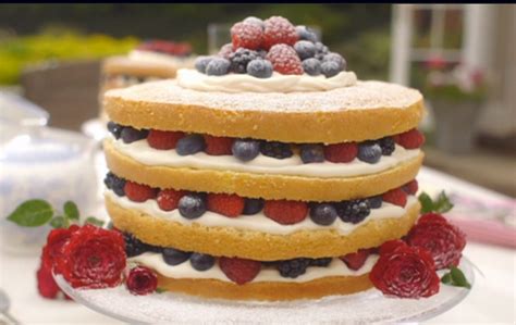 Mary Berry´s Fraisier Cake TheUniCook BAKING summer
