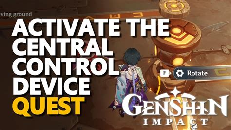 genshin activate central control device