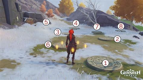 Genshin Impact Dragonspine Puzzles