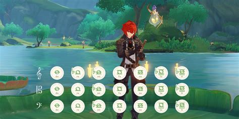 Genshin Lyre Songs Notes Controller