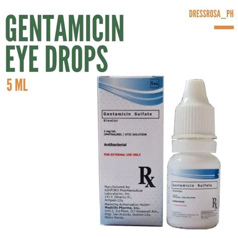 gentamicin injection eye dog