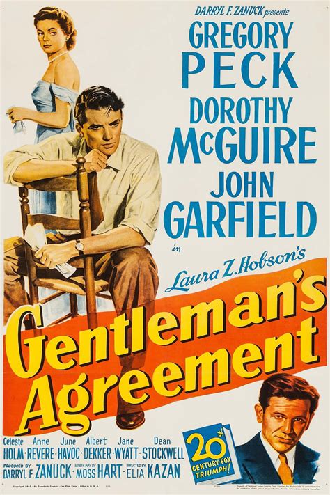 gentleman's agreement 1947 plot
