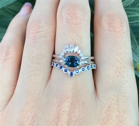 genuine blue sapphire rings