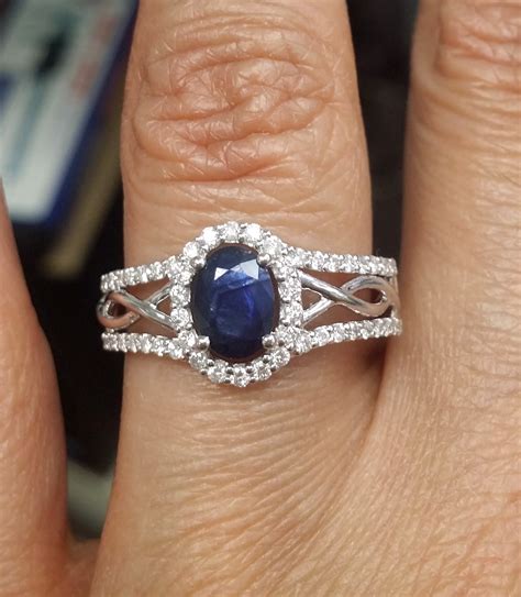 genuine sapphire rings for women