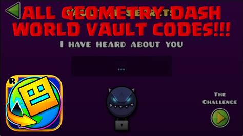 Geo Dash World Vault Codes
