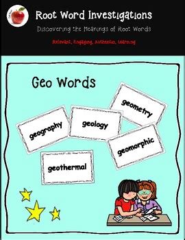 5 Geo Words