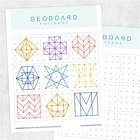 Geoboard Printable