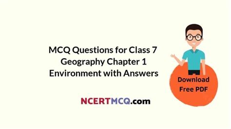 Geography Environment Class 7 Mcq