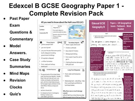 Geography Gcse Edexcel Notes