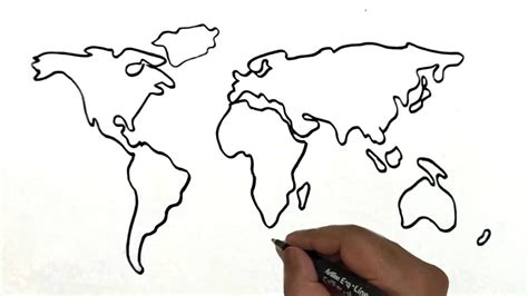 Geography Map Drawing