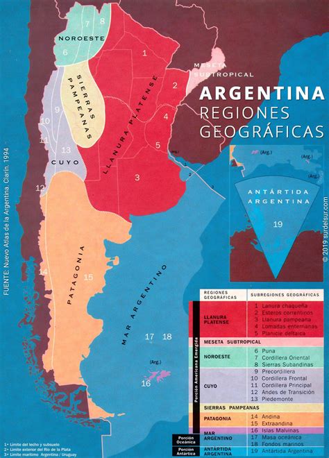 geography of argentina and its regions