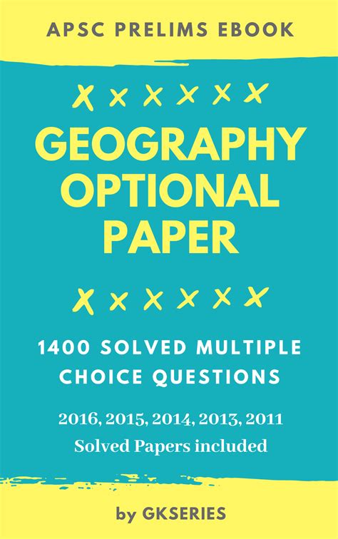 Lets See Geography Optional Paper 2018 Ideas