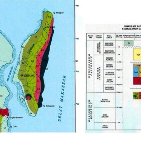 geologi regional pulau sebuku