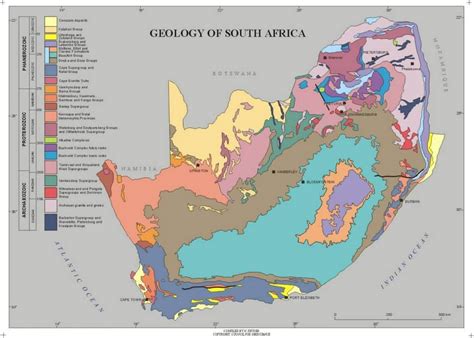 geological map of south africa pdf