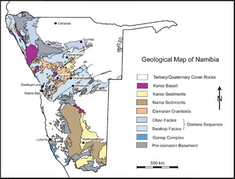 geological survey of namibia