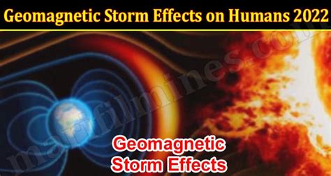 geomagnetic storm effects on humans 2023