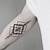 geometric line tattoos