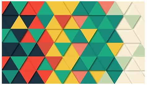 Geometric Triangle Pattern Background Colorful Download Free