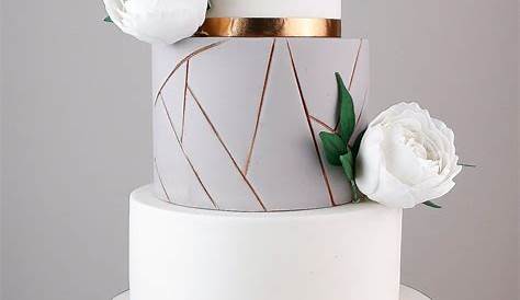 Geometric Wedding Cake Designs 25 Chic And Trendy s omania