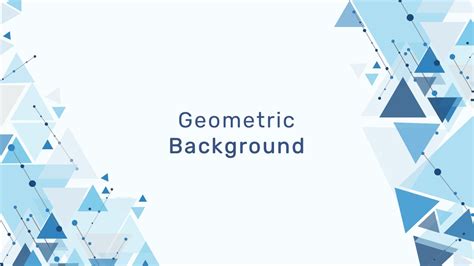 Geometric Background Powerpoint Template
