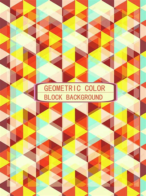 Geometric Color Block