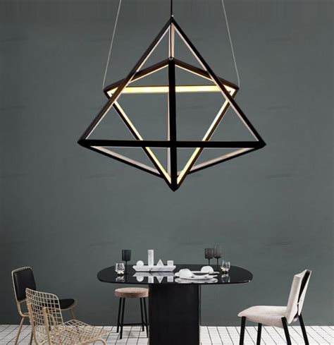 Geometric Dining Room Light