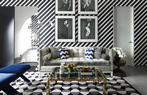 Geometric Patterns Contemporary Room